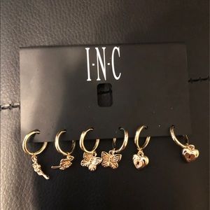 INC Gold Hoop Earrings!
